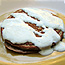 Cinnamon Pancakes and Orange Cream Topping