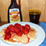 Strawberry Protein Waffles