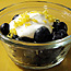 Blueberries and Lemon Cream Sauce