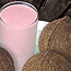 Strawberry Coconut Protein Shake