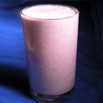 Raspberry Cinnamon Peanut Butter Shake