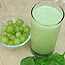 Grape Spinach Protein Shake