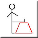 Table Hamstring Stretch