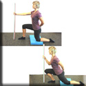 Kneeling Ankle Mobility (Stick in Front)