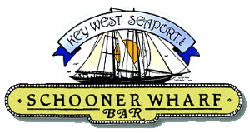 Schooner Wharf Bar Logo and Link