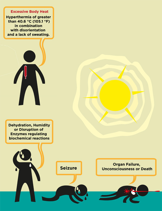 What heat does to your body. 