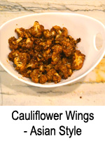 Cauliflower Wings - Asian Style