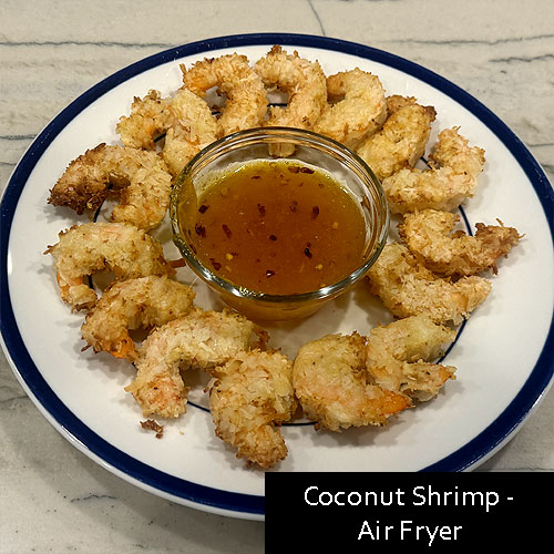 Coconut Shrimp - Air Fryer