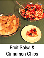 Fruit Salsa & Cinnamon Chips
