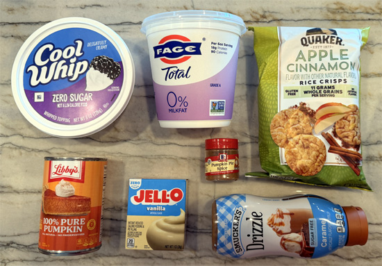 Pumpkin Spice Yogurt Dip