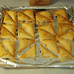 Spanakopita out of the Oven