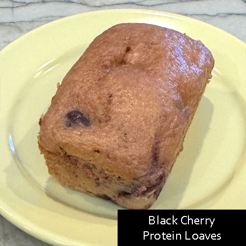 Black Cherry Protein Loaves