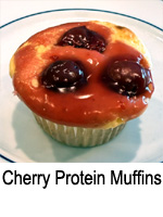 Cherry Protein Muffins