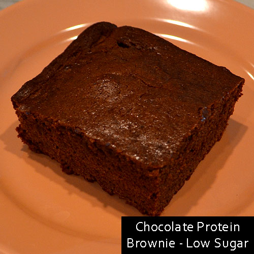 Chocolate Protein Brownie - Low Sugar
