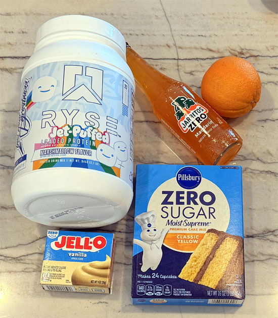 Orange Soda Protein Bar Ingredients