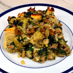 Artichoke and Spinach Strata