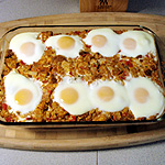 Bacon, Cheese & Egg Bake