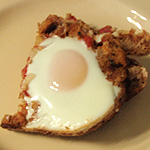 Bacon, Cheese & Egg Bake