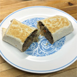 Beef and Potatoes Breakfast Burrito