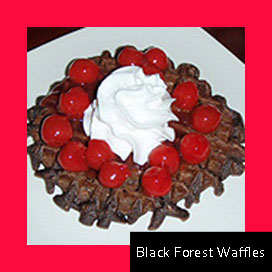 Black Forest Waffles