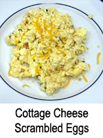 Cottage Cheese Scrambled Eggs