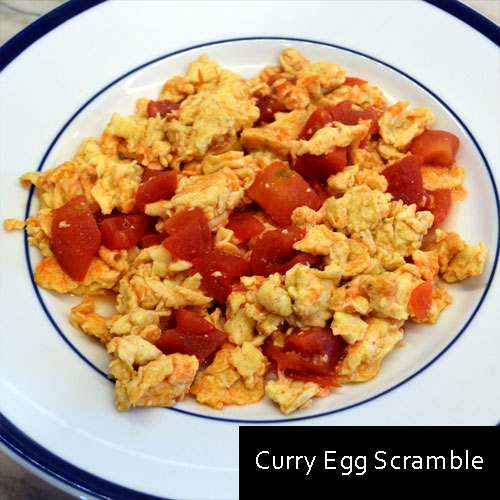 Curry Egg Scramble