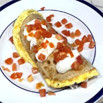 Egg and Meatless Sausage Burrito