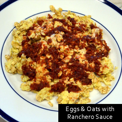 Eggs & Oats with Ranchero Sauce