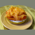 Bagel, Smoked Salmon and Cream Cheese Picture