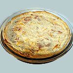 Chicken & Sour Cream Quiche