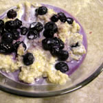Blueberry Cream Oatmeal