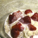 Strawberry Cream Oatmeal