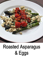 Roasted Asparagus & Eggs