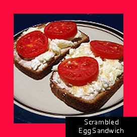 Scrambled Egg Sandwich