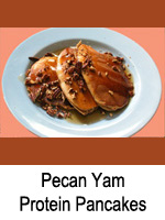 Pecan Yam Pancakes