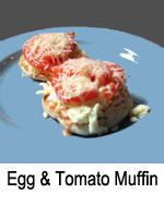 Egg & Tomato Muffin