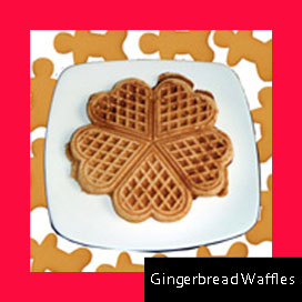 Gingerbread Waffles