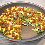 Green Bean Veggie Sausage Egg Bake