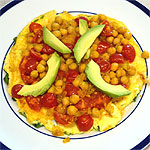 Moroccan Open-face Omelet