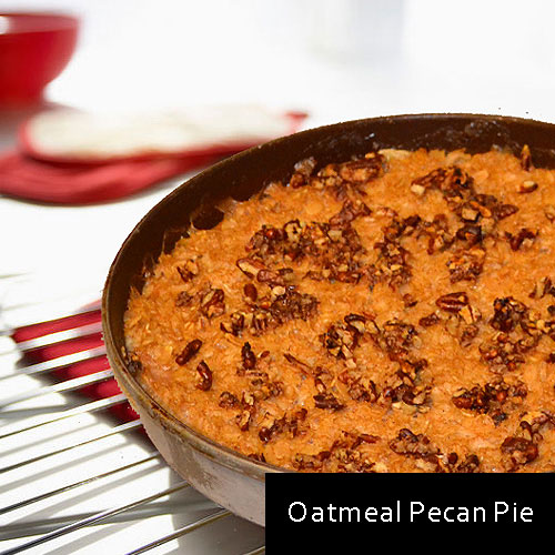 Oatmeal Pecan Pie