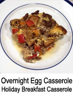 Overnight Egg Casserole – Holiday Breakfast Casserole