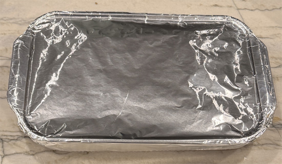 Transfer to a 9x13-inch casserole dish, cover, and refrigerate overnight. 