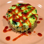 Quinoa Edamame Egg Muffins