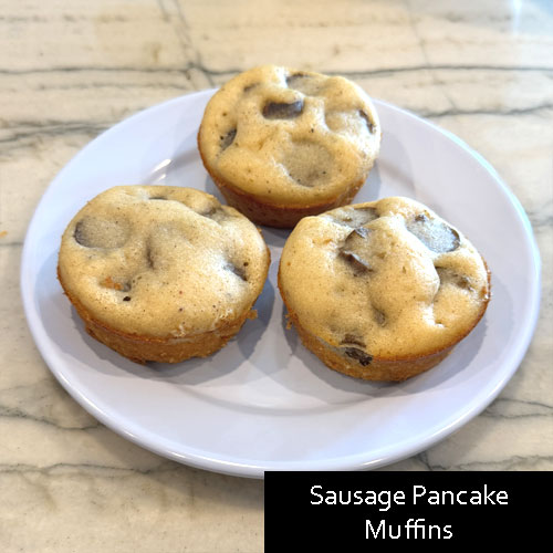 Sausage Pancake Muffins