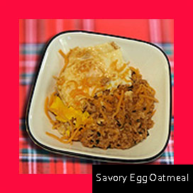 Savory Egg Oatmeal