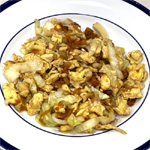 Scrambled Eggs and Cabbage