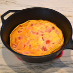 Skillet Strawberry Pancake