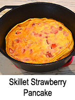 Skillet Strawberry Pancake