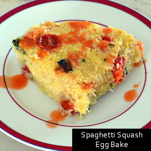 Spaghetti Squash Egg Bake