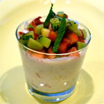 Strawberry Lemon Kiwi Overnight Oatmeal